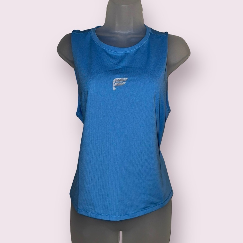 Fabletics Phoenix Breathe Muscle Tank Blue NWT Size L